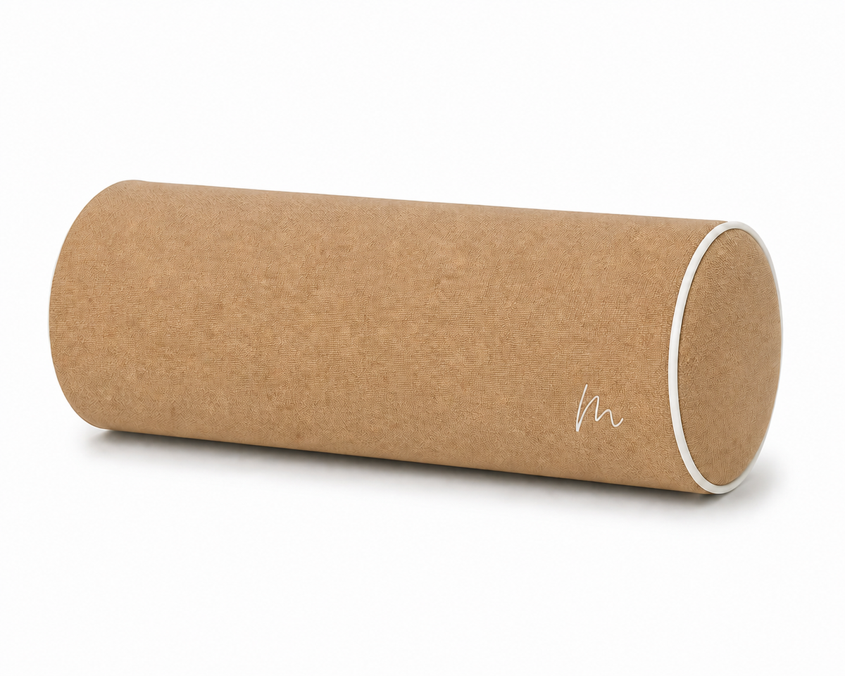 Caramel Bolster Cushion — Block Colour
