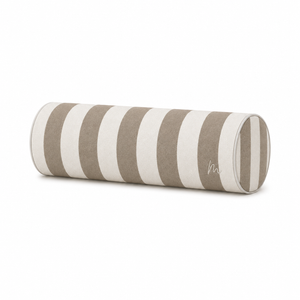 Mushroom Striped Bolster Cushion