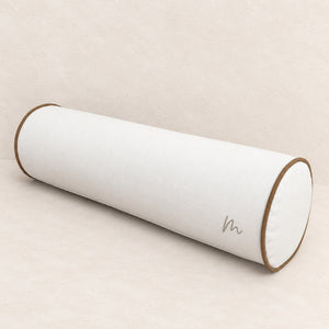 Caramel Piping Bolster Cushion