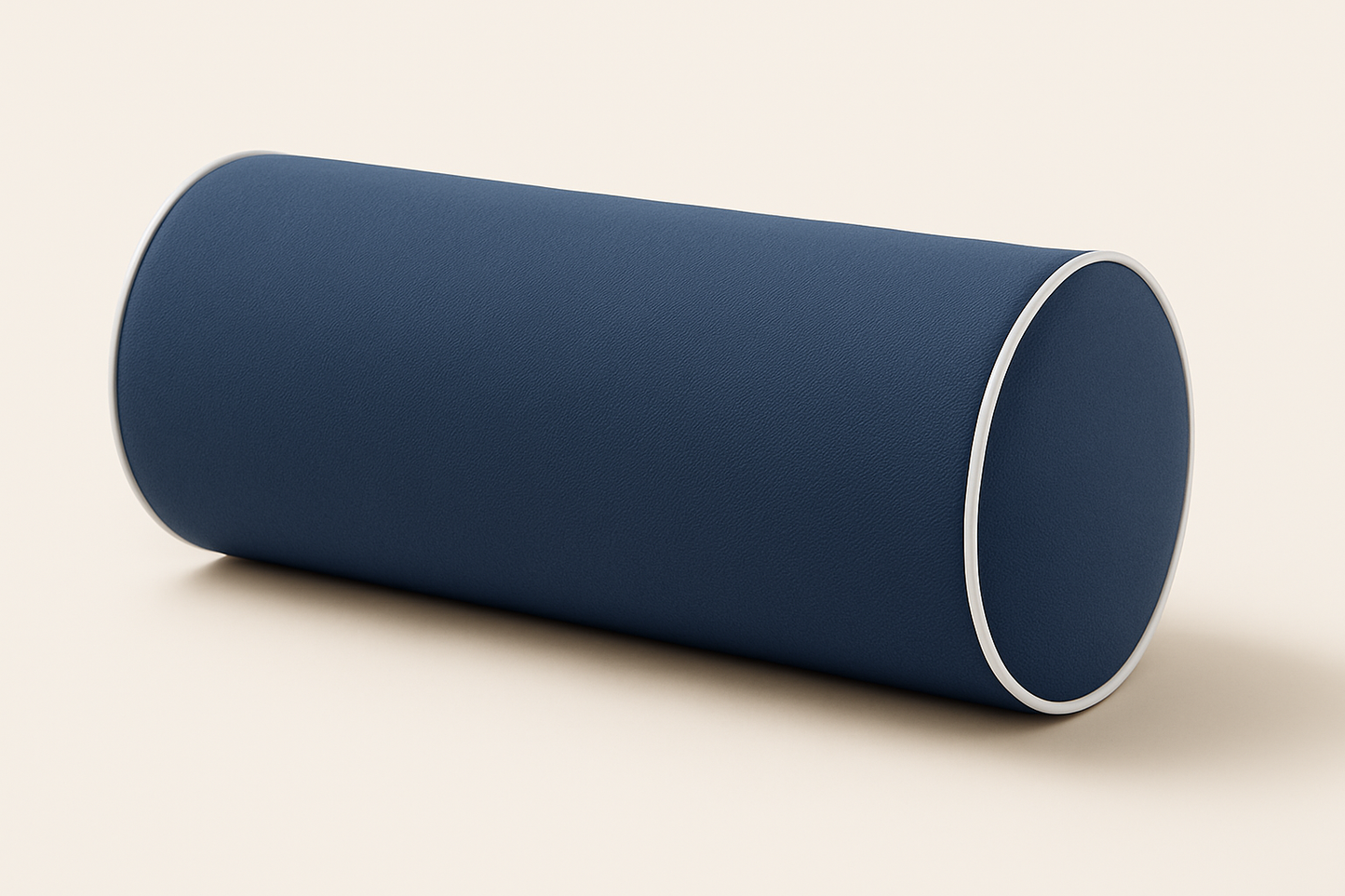 Santorini Bolster with White Pipiing