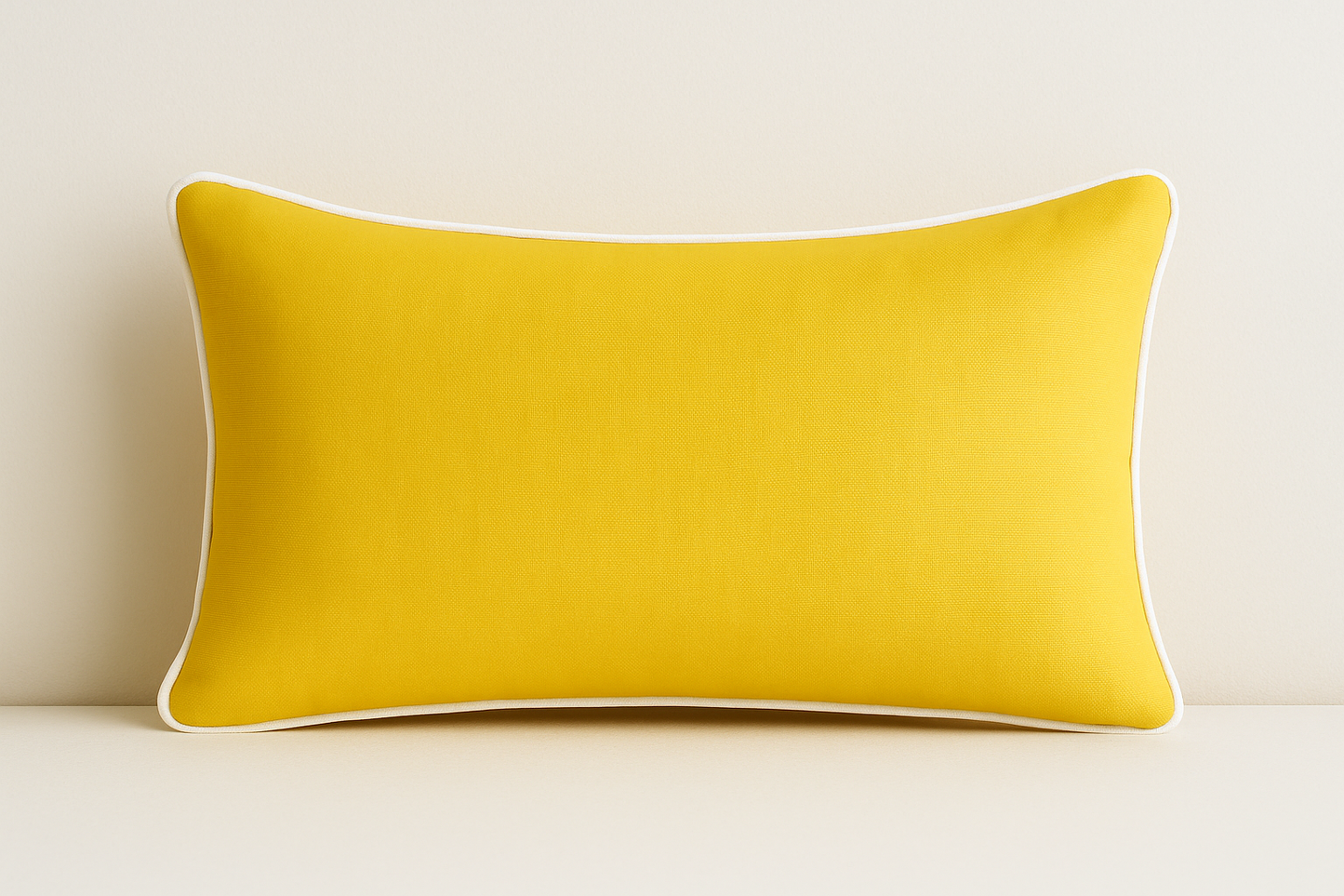 Capri Lumbar with White Piping