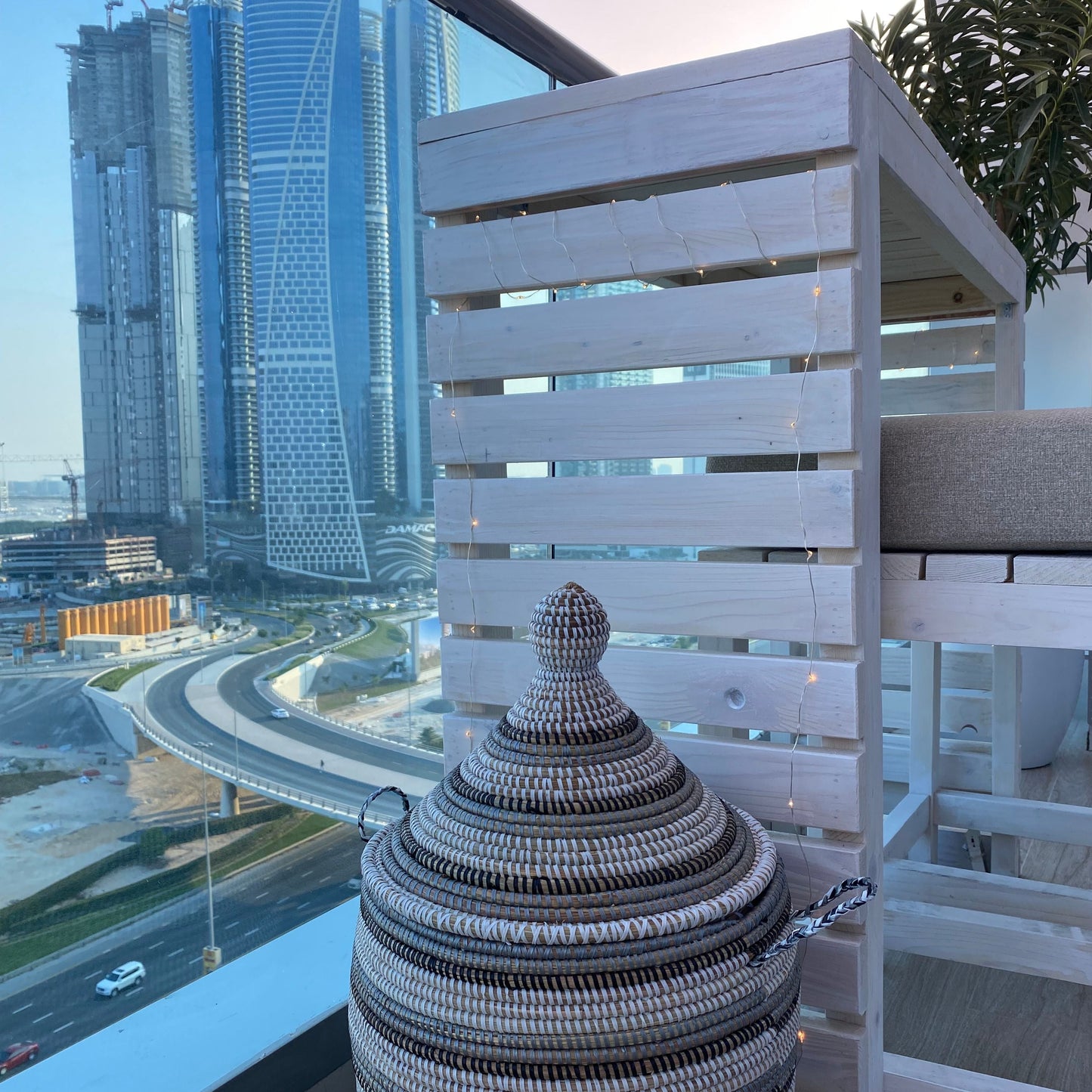 High Table with Stools X2