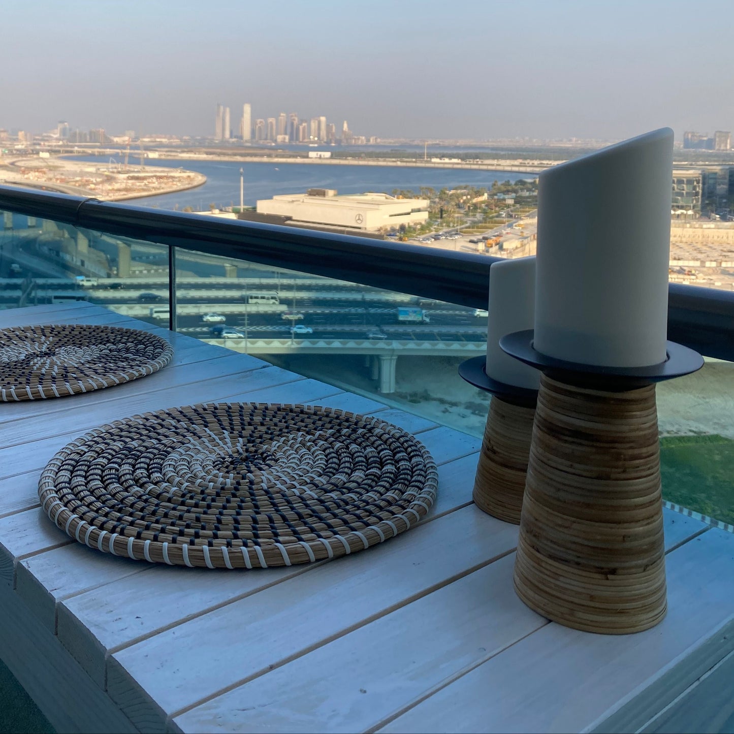 High Table with Stools X2