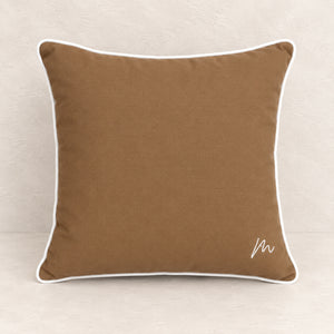 Caramel Square Cushion