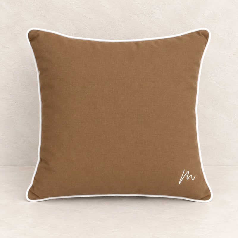 Caramel Square Cushion