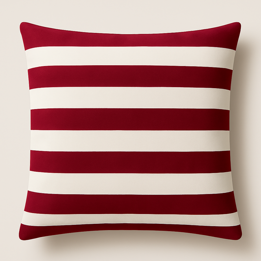 Bordeux Stripe Cushion
