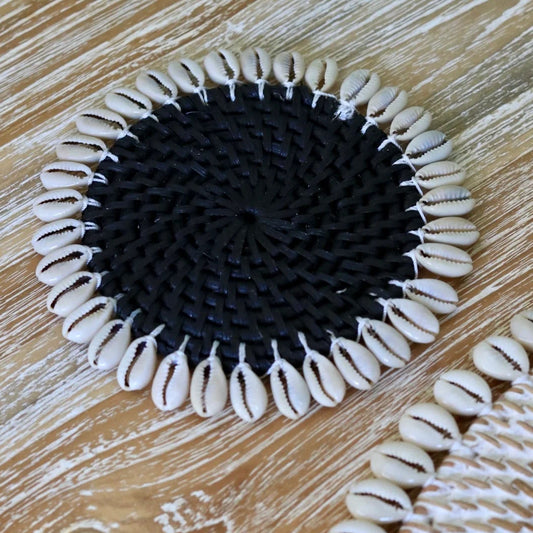 Black Shell Coaster