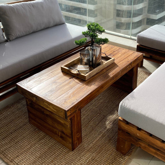 Block Style Coffee Table